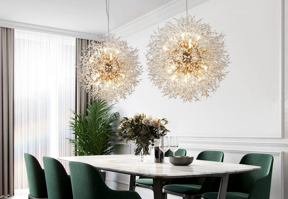 globe chandeliers for dining room